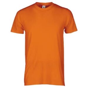 Μπλουζάκι κοντομάνικο πορτοκαλί print wurth