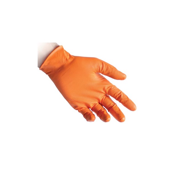 Γάντια νιτριλίου πορτοκαλί reflexx